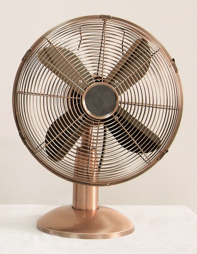 Metal Desk Fans Metal Table Top Fans Trendy Colored Metal Desk Fans   DBF0627   Large 